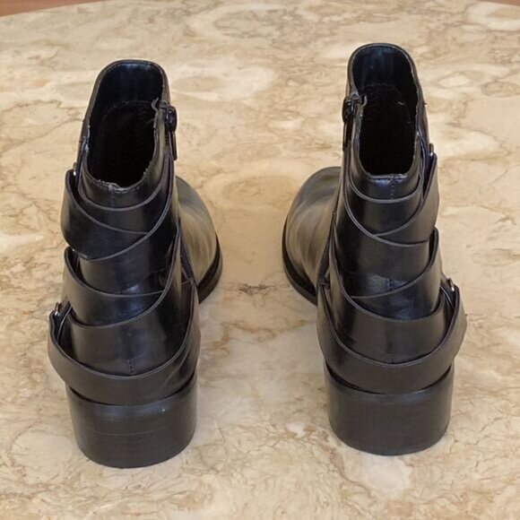 Carlos by Carlos Santana “Mona” Harness Faux Leather Booties - Picture 7 of 13